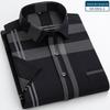 "2023 Summer Short-Sleeve Casual Men’s Shirt with Square Collar and Pockets – Dad Style"