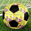 Peppa Pig Theme Size 5 Soccer Ball, Suitable for Both Indoor and Outdoor Matches, a Gift Suitable for Everyone.