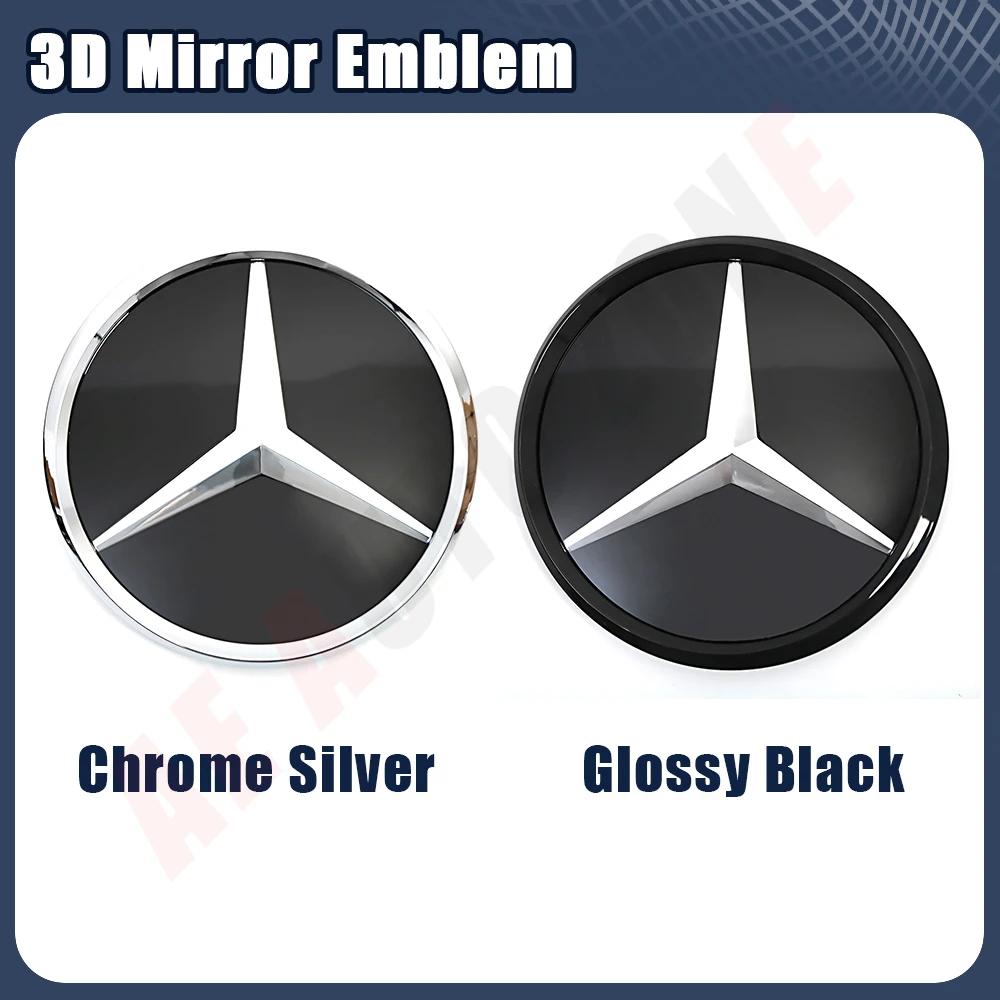 FXIK3 ABS1pcs Car Front Grille Star Emblem Logo For Mercedes Benz W176 W246 W205 W212 W207 W217 W251 R231 W166 X166 X204