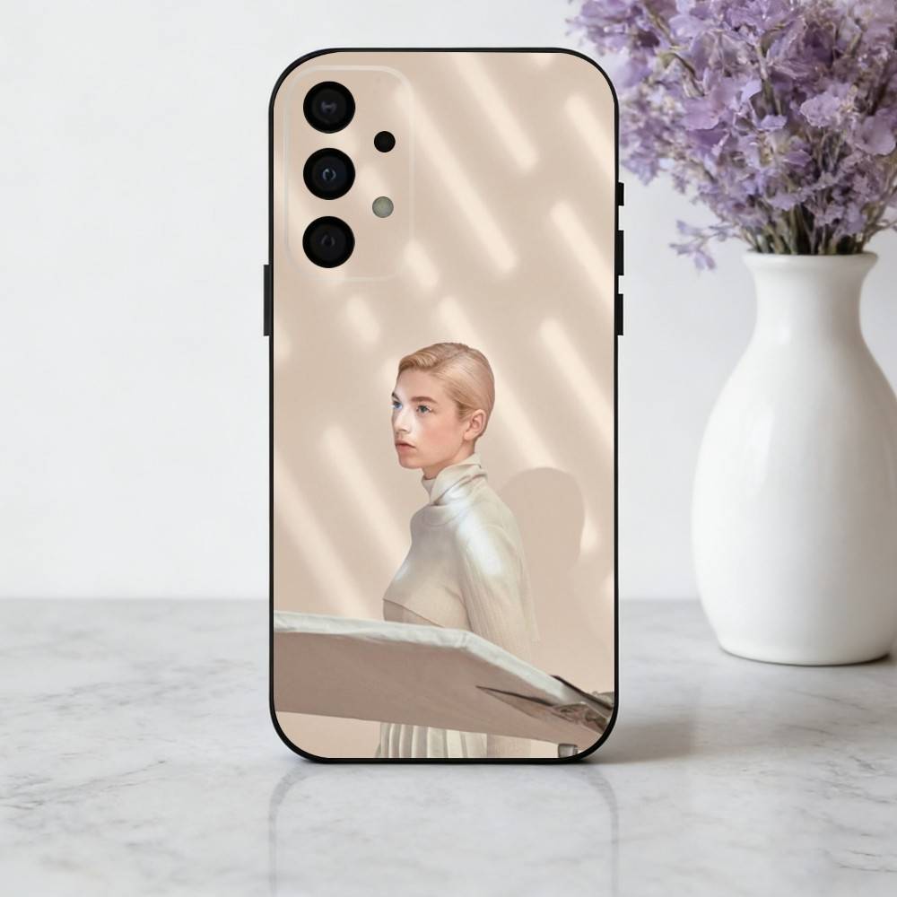 H-Hunter S-Schafer Чехол для телефона с актрисой для Samsung Galaxy A73,A72,A71,A70,A53,A52,A51,Другие Мягкий черный корпус