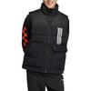 Adidas Neo Down Vests Unisex Black Stand Collar Thickened (Unisex) Down Vests HN4776
