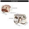 Pet Carrier Bag for All Seasons Lightweight Travel Bag for Cat Dog Practical Outdoor Camping Hiking Bag Cat Travel Case