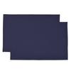 COLORFUL CANDY STYLE LAURA ASHLEY Placemat for Boys and Kids, Stylish Cotton Fabric Lunch Mat, Royal Navy, N3697020