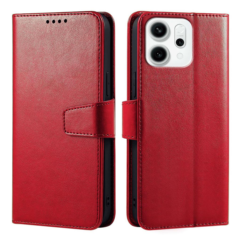 For Oppo Reno14 F 5G Case Stand Card Holder Wallet Leather Phone Cover