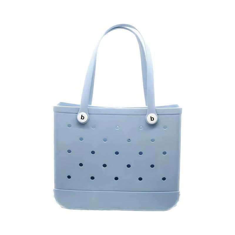 European & American EVA Beach Tote: Versatile Handbag, Pet Carrier & Storage Basket