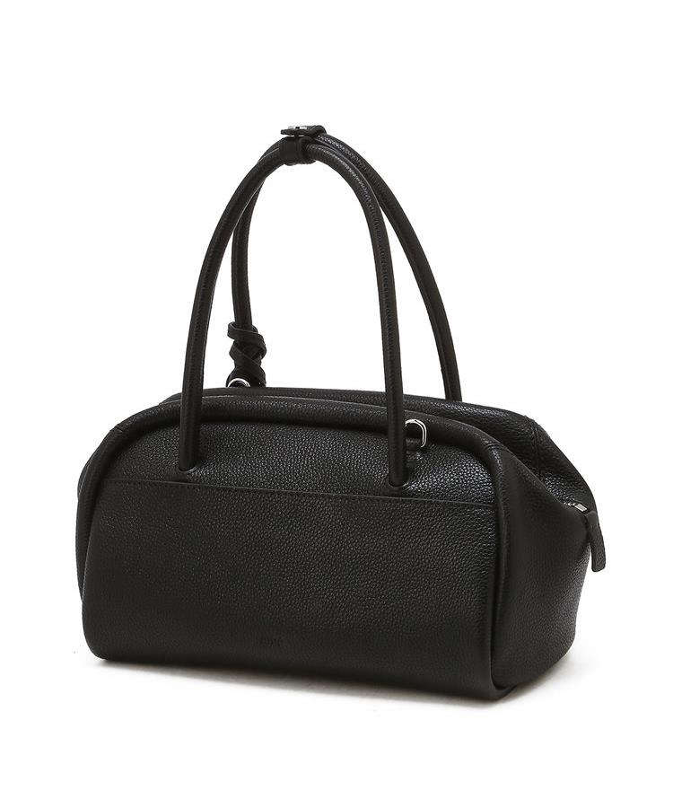 Athe Vanessabruno [Ballon] Black Leather Tote And Crossbody Bag S Aaba6F255Bk