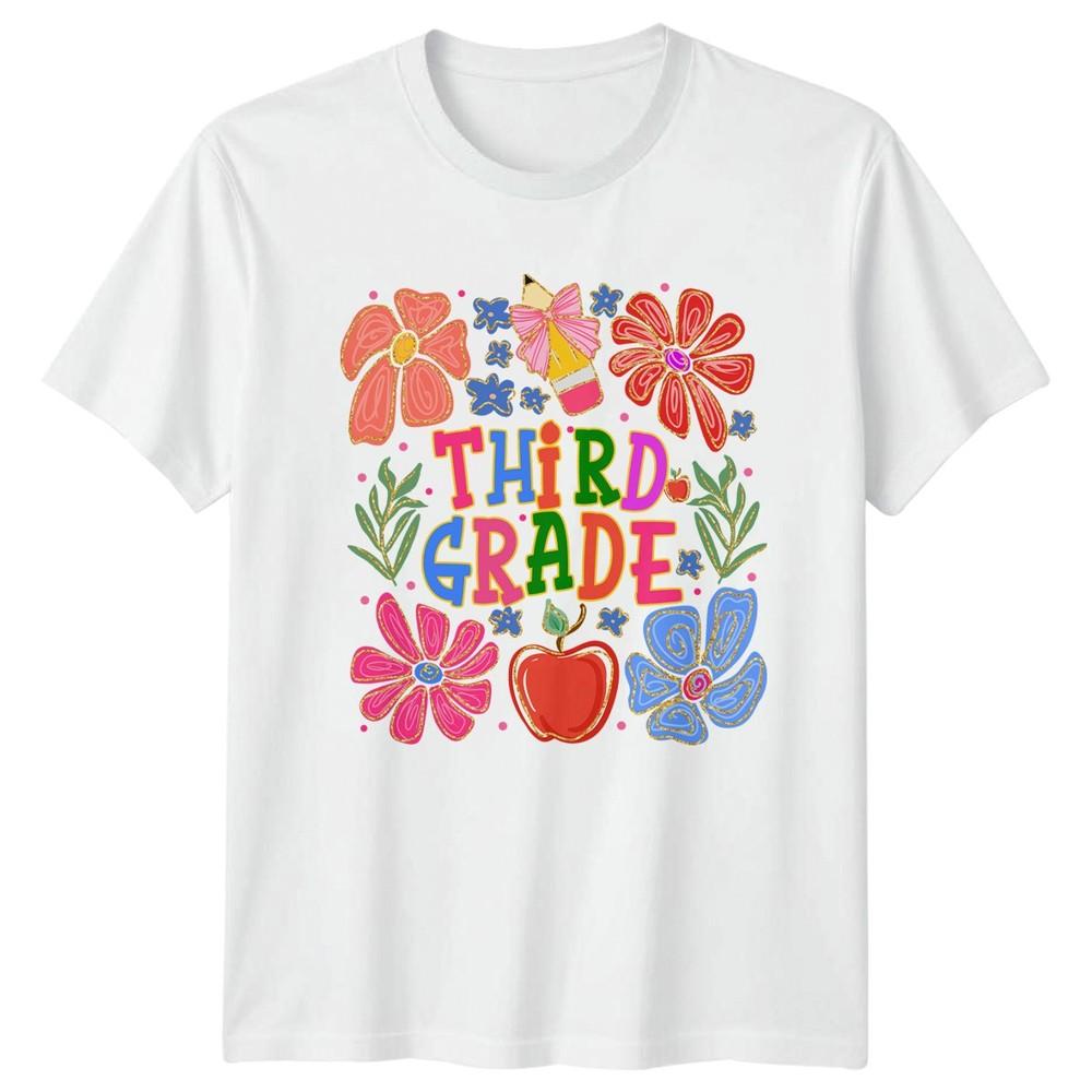 Third Grade Unisexs TShirt EleUnisextary School Teacher Back To School Gift Her