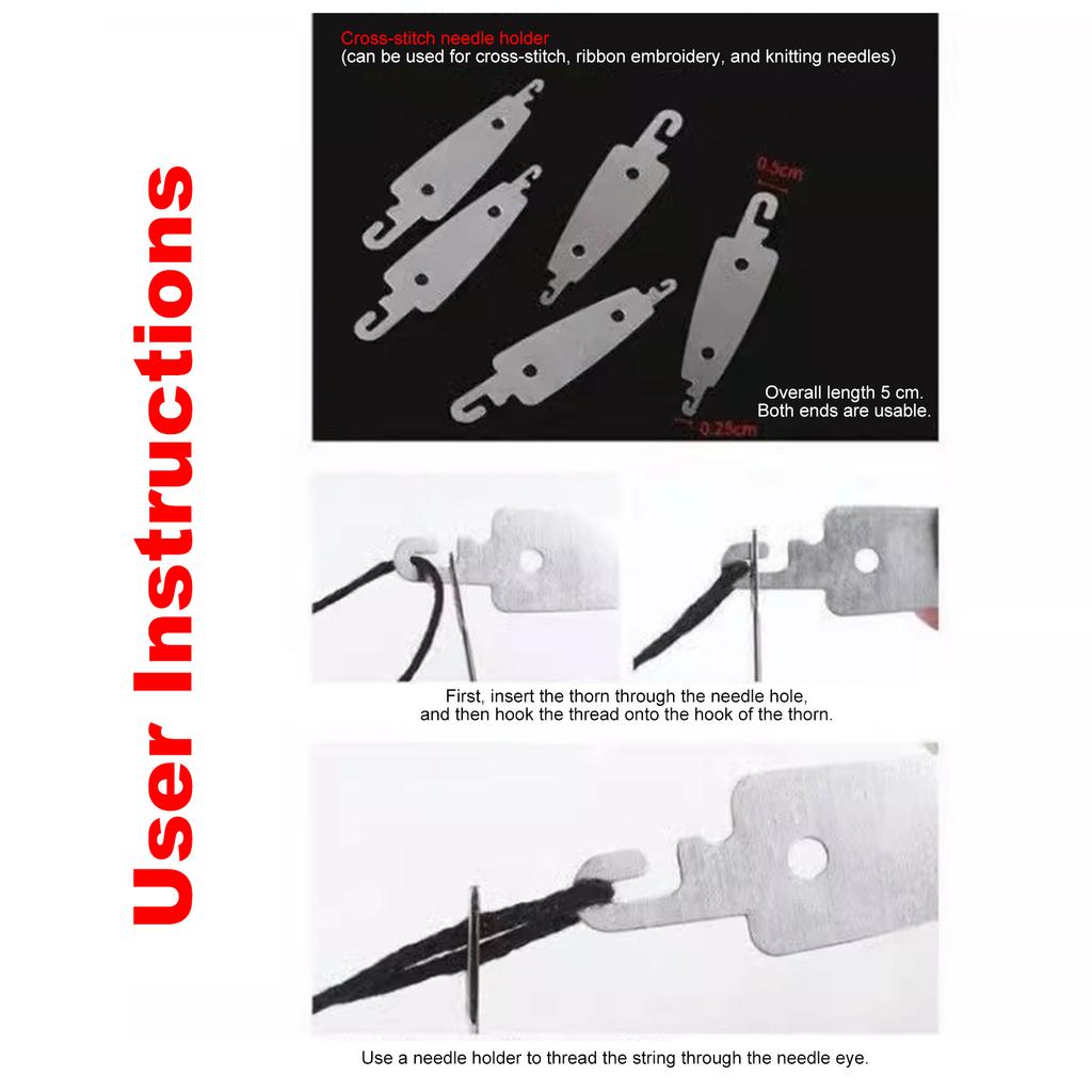 31/34/36/37 шт./набор Набор швейных инструментов Стальные швейные иглы с большим ушком Набор стальных швейных игл для начинающих Профессиональные Любители DIY