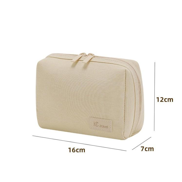 New RPET Material Cosmetic Bag,makeuo Bag Capacity Storage Bag Portable Waterproof Handbag Travel Portable Simple Toiletry Bag