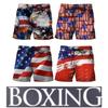 Boxing Shorts Pants USA America Flag 3D Print Training MMA Unisex Men Women Quick Dry Fitness Gym Sport Workout Casual Streetwear
