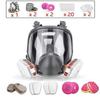 Multipurpose Respirator Mask for Spray Painting, Dust, Chemicals, Pesticides, and Decorating - 6800 Style