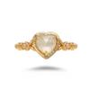 Copper Rinestone Rings Exquisite Vintage Rings Temperament Shining Open Ring  Gifts