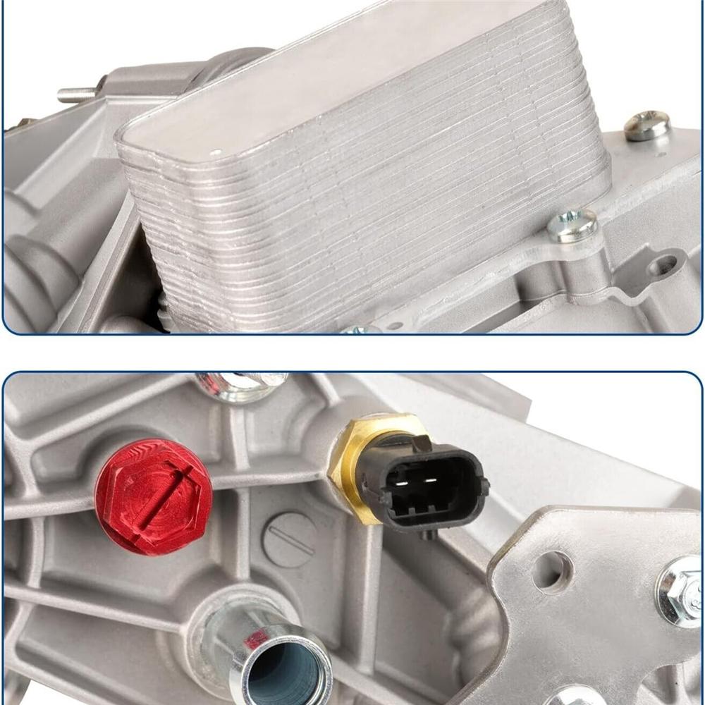 68525212AA Корпус масляного фильтра с масляным радиатором для 2014-20 Jeep Grand Cherokee 3.0L Дизель
