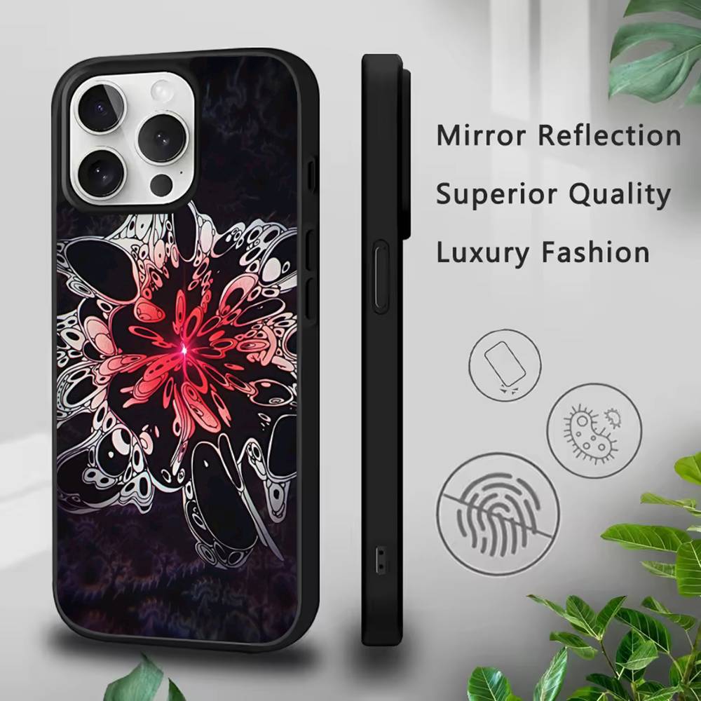 Чехол для телефона S-Summer Hikaru D-Died для iPhone17,16,15,14,13,12,11,Pro,Max,Plus,Mini,SE4,E Магнитный Magsafe Беспроводная зарядка