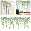 Bedroom Ornament Mural Art Eucalyptus Leaves Decal Green Plant Vine Wall Stickers Home Decoration