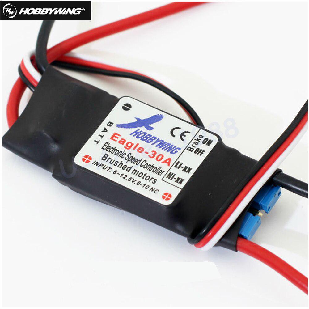 Hobbywing Eagle 30A Матовый ESC с контроллером скорости BEC 1A для матового двигателя для радиоуправляемого самолета