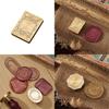 Серия фоторамок Печать сургучной печатью для DIY Рождественских конвертов, украшения свадебных пригласительных карточек, латунная печать для воска X3UC