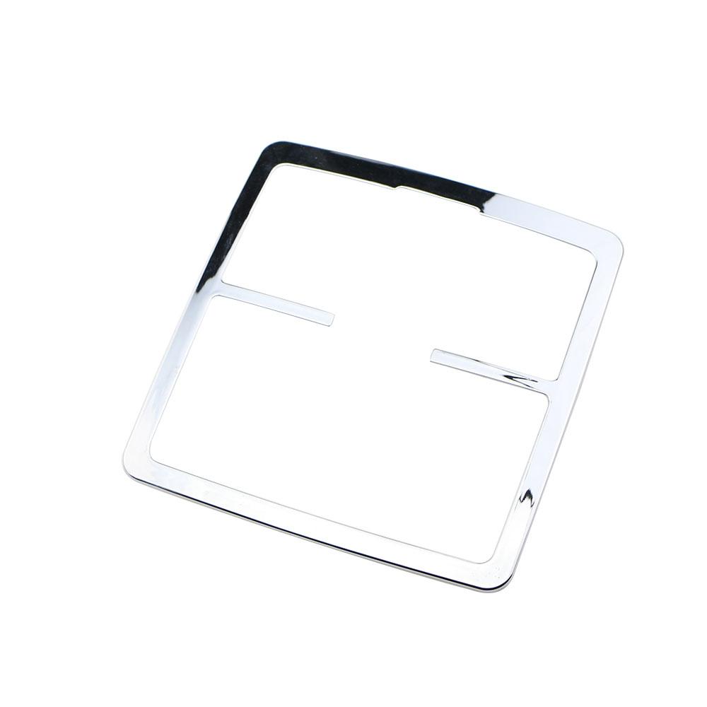 Хромированная накладка на плафон лампы для чтения, отделка, рамка декора для потолочных ламп для чтения для Kia Sportage 3 SL 2012 -2016, наклейка на автомобиль