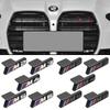 ABS Car Styling M Logo Badge Front Grille Grill Emblem Accessory For BMW M2 M3 M4 M5 M6 G01 E84 E83 G11 G07 G86 F10 G80 E60 F39