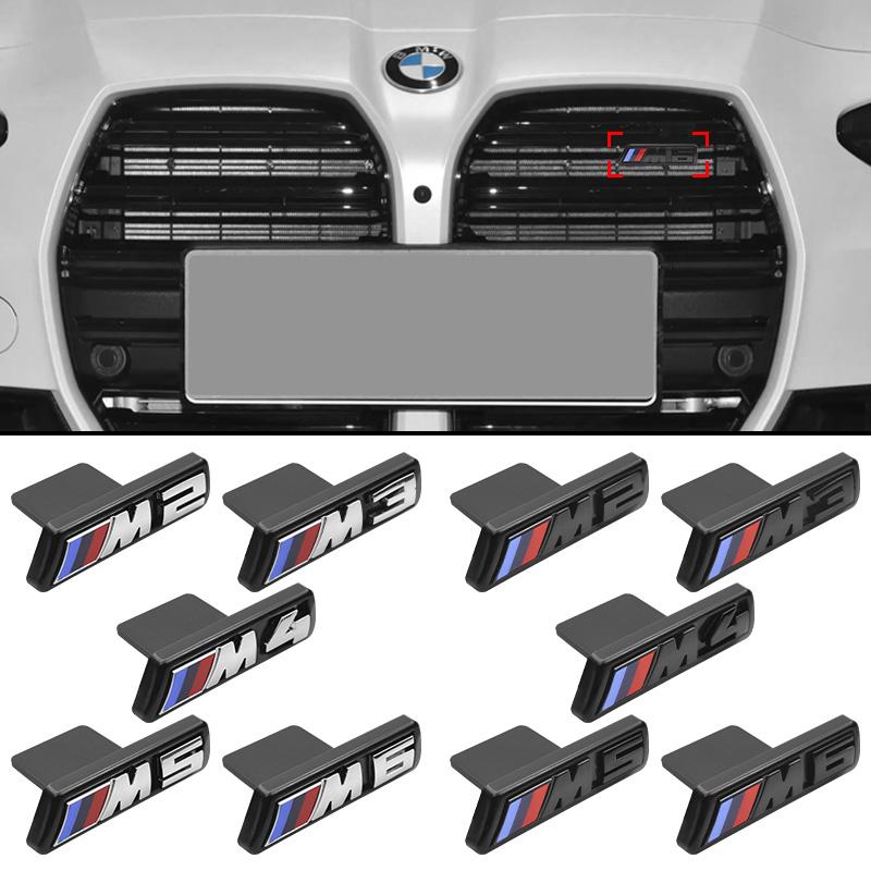 ABS Car Styling M Logo Badge Front Grille Grill Emblem Accessory For BMW M2 M3 M4 M5 M6 G01 E84 E83 G11 G07 G86 F10 G80 E60 F39