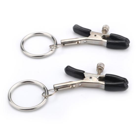 Women Nipple Clamps Breast Ring Clips Slavery Bondage Exotic Adult Sex Toys