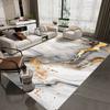Fashionable Luxury Marble Carpet for Living Room Decoration Home Modern Rugs for Bedroom Non-slip Washable Lounge Floor Mats 