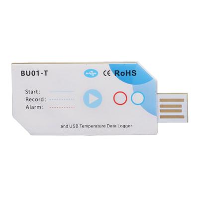 USB регистратор данных температуры и влажности BT 32000 точек, покрытие 120 дней, отчет в формате PDF, одноразовый, температура