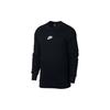 Casual Crew Neck Pullover Sweatshirt Men Tops Black 928428-011