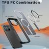 KEYSION Магнитный чехол с полыми элементами для рассеивания тепла для Xiaomi 17T Pro 5G, охлаждающий, со скрытой подставкой, противоударный чехол для телефона для Xiaomi 17T 5G