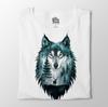 Wolf Forest T-Shirt: Double Exposure Graphic Tee, Nature Lover Gift