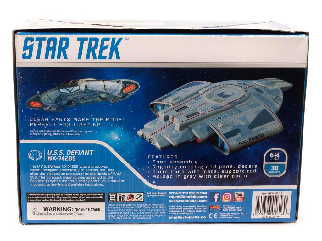 Polar Lights Star Trek Defiant 1/1000 U.S.S.