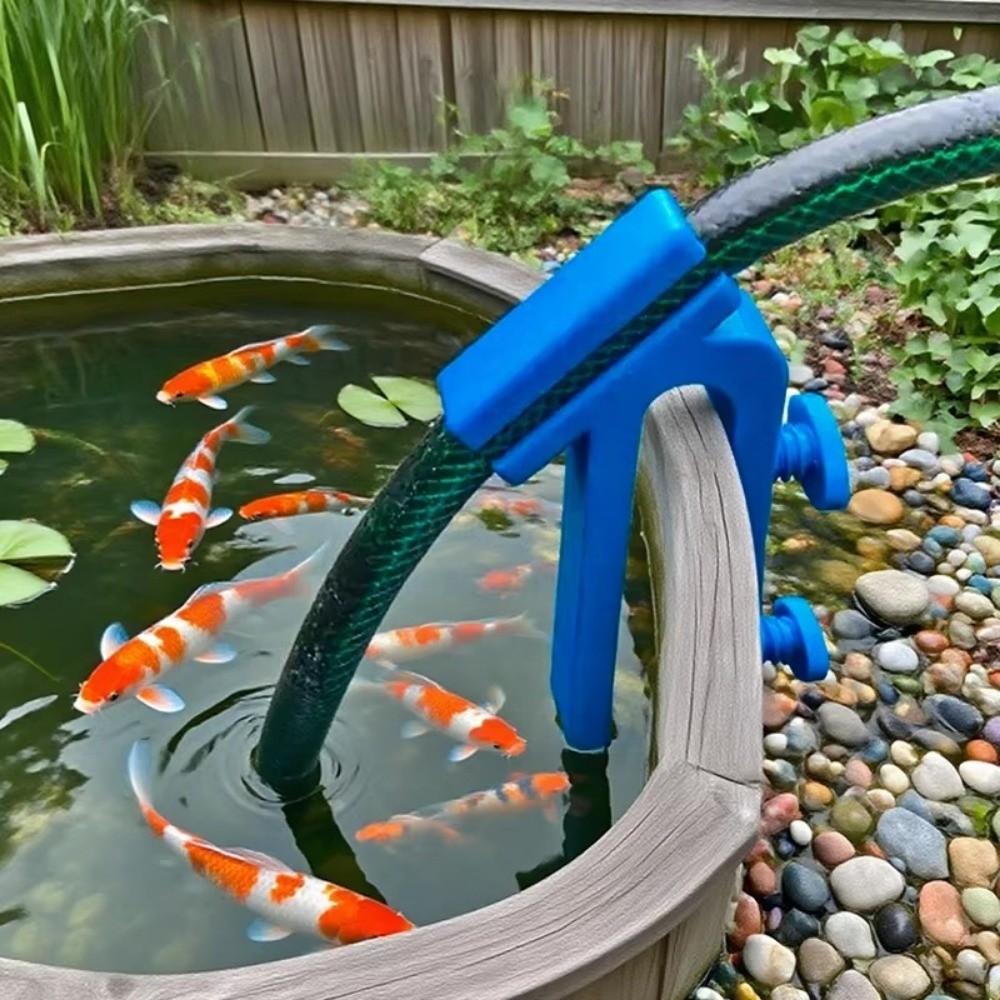 Adjustable Water Hose Holder Portable Hose Clip Holder Bucket Hose Holder Bucket Edge