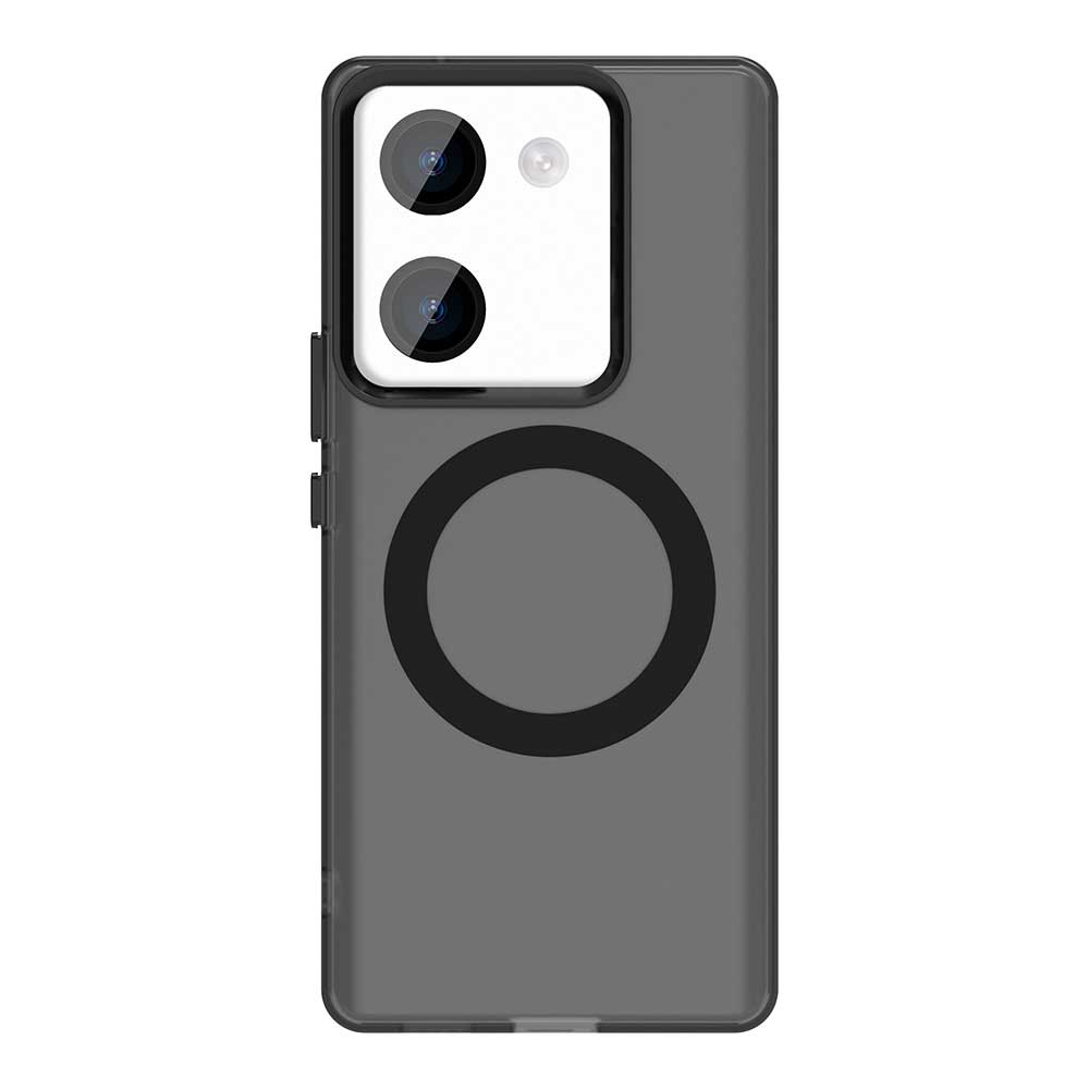 Матовый чехол Magsafe для телефона Vivo Y200 Pro 5G Магнитная беспроводная зарядка для Vivo Y200 Pro Противоударный чехол
