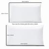 2pcs 30x50cm 35x55cm White Throw Pillow Insert Rectangle Bed Couch Sofa Pillow Insert Decorative Cushion Inner Shams Stuffer
