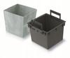 Urbi Concrete Square Low Flowerpot 24cm Garden Balcony Plant Cover