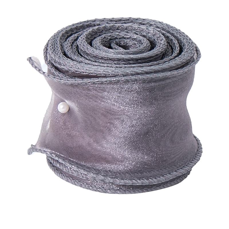 10 ярдов Подарочная упаковка Элегантная пряжа «рыбий хвост» Сделай сам Органза лента 4 см