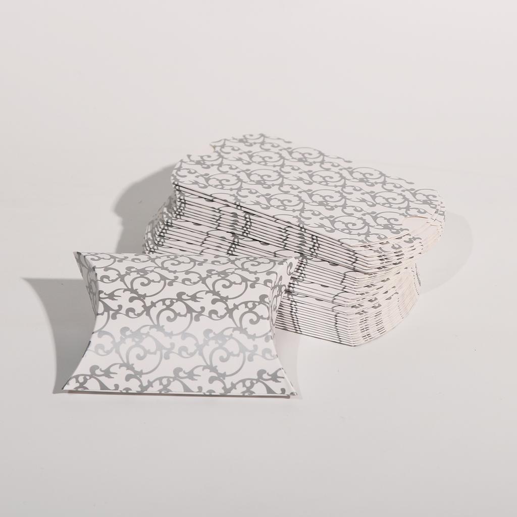 10/20/30Pcs Pillow Candy Box Kraft Paper Christmas Gift Packaging Boxes Candy Bags Wedding Favors Birthday Party Decorations