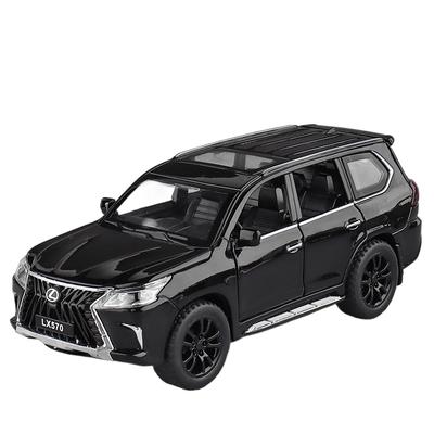 1/32 LEXUS LX570 внедорожник сплав внедорожный литой металл модель прекрасная коллекция моделей компьютер настольные украшения детский подарок на день рождения