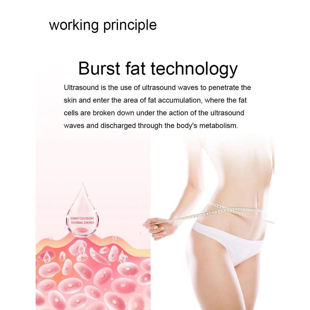 40K 4-1 Ultrasonic RF Machine Multipolar Body Shaping Facial Skin Tightening Lifting Home Beauty Device