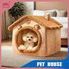 Съемный домик для собак, лежанки для собак, складной домик для питомцев, моющаяся пещера для щенков, диван, лежанка для питомцев для очень маленьких собак и маленьких и средних кошек