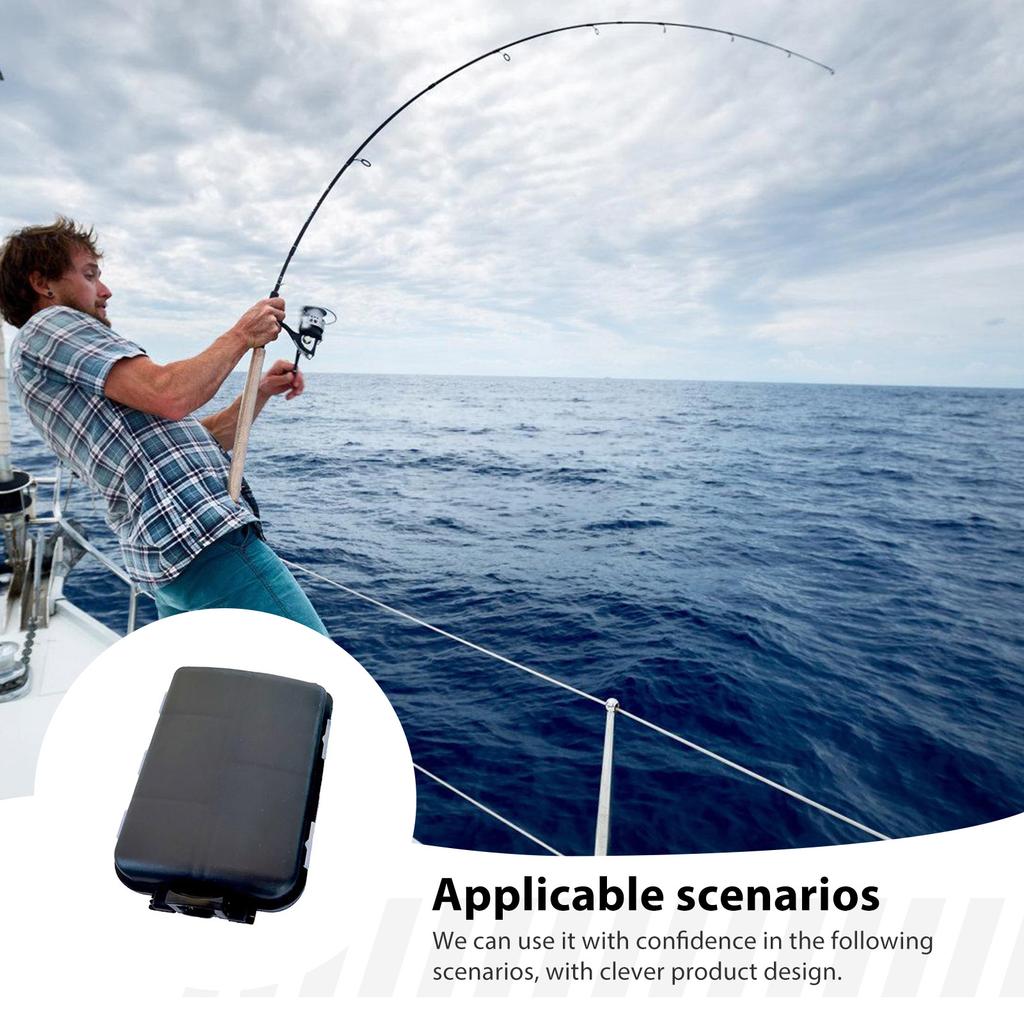 Lures Bait Storage Case Organizer Multi-grid Holds Different Baits Design for Fishing Accessories Tool