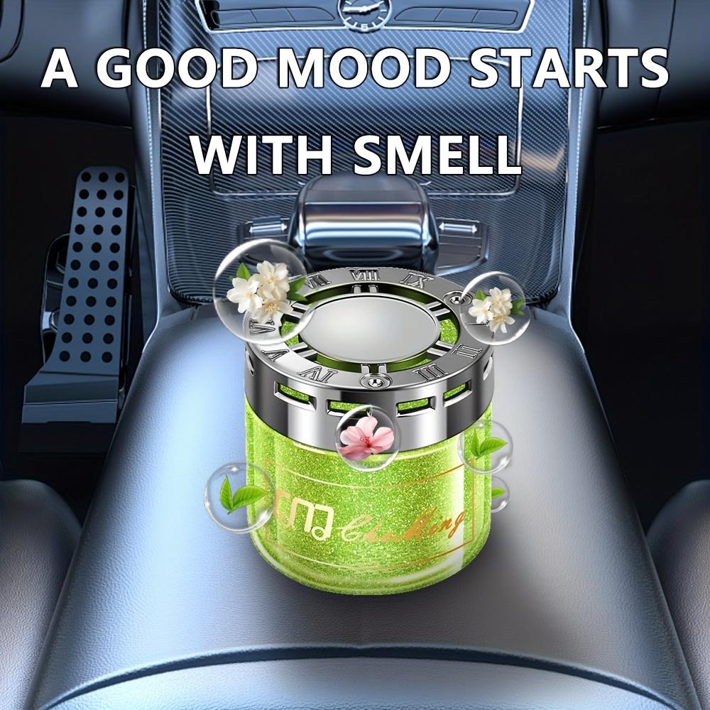 Luxury Gel Car Air Freshener Cup Holder Design 6 Month Botanical Scent