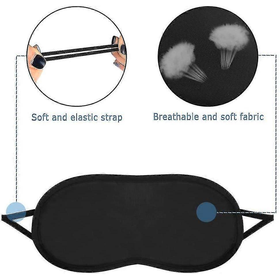 30 Packs Eye Disposable Sleeping Blindfold Eye Shade Cover Light Blocking For Men & Women