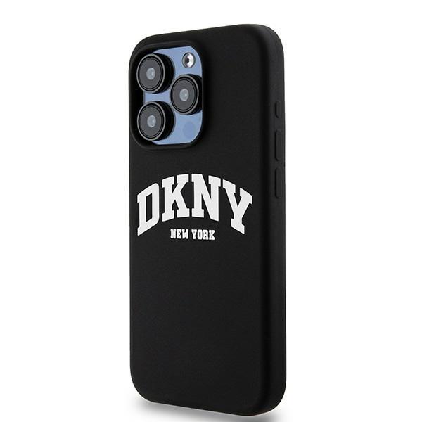 Dkny Dkhmp14Lsnyach Iphone 14 Pro6.1 Czarny/Black Hardcase Liquid Silicone White Printed Logo Magsafe