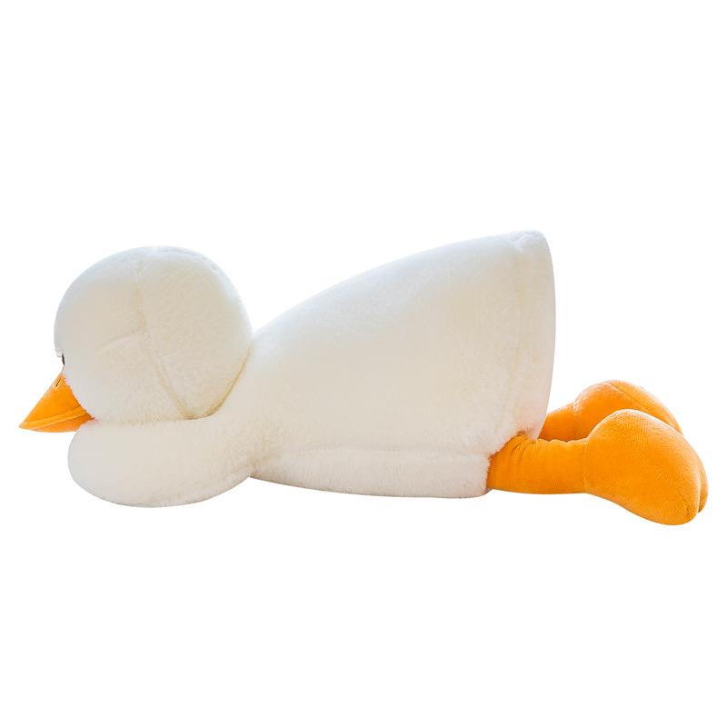 Плюшевая игрушка Утка Большая Белая Гусыня Подушка-игрушка Кукла для сна Девочка Тряпичная кукла Подарок
