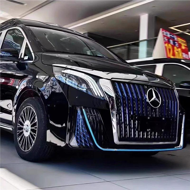 Обвес для Mercedes-Benz V260 Vito High Mountain Flowing Water: Обновление решетки переднего и заднего бампера