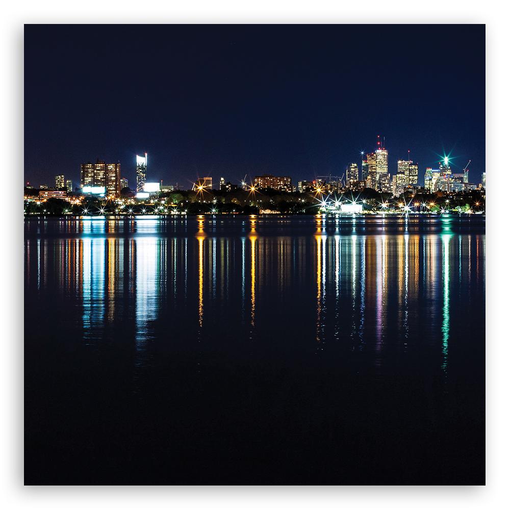 Canvas Print City At Night