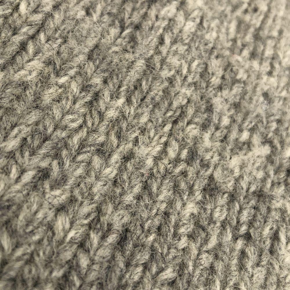 Лоуренс Дж Смит Вязаный из британской шерсти Лучший серый Женский Б/у