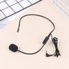 Portable Head-Mounted Headset Microphone Wired 3.5Mm Plug Lecture Speech Headset Mic For Teaching Meeting Bee Ear Mic