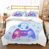Постельное белье, костюм King, двойной размер, мужской и женский комплект высокого качества, комплект покрывал с 3D принтом для геймеров, креативные покрывала